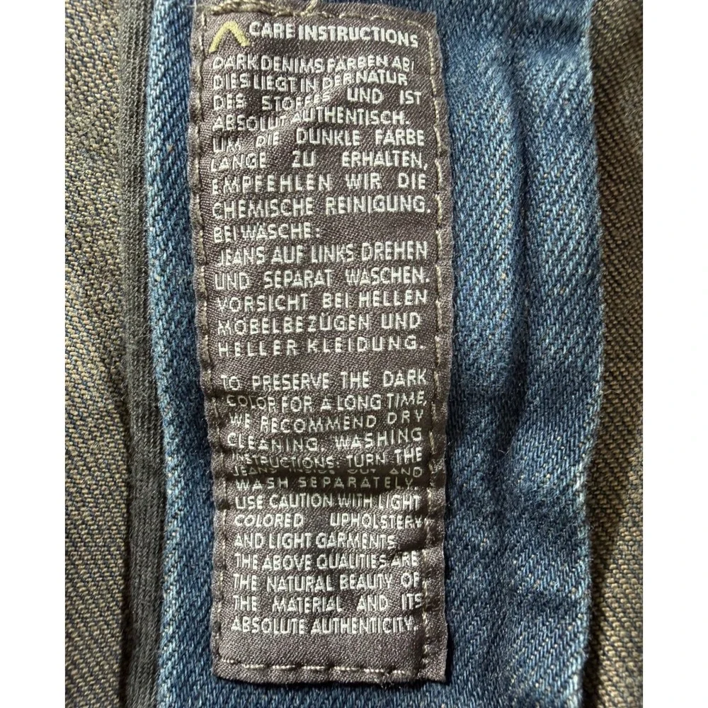 Alberto Pipe Regular Slim Fit Jeans 38x34 Overdyed Vintage Wash Urban Modern NWT